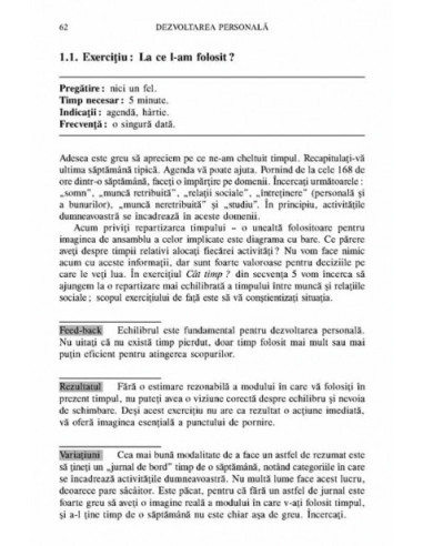 Dezvoltarea personală. Curs rapid