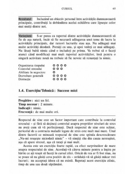 Dezvoltarea personală. Curs rapid