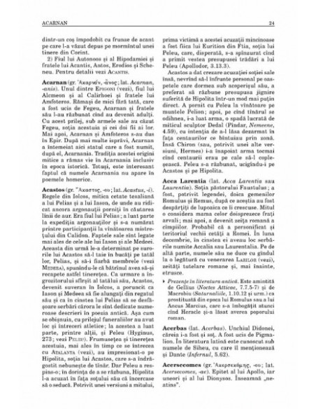 Dicţionar de mitologie greacă şi romană