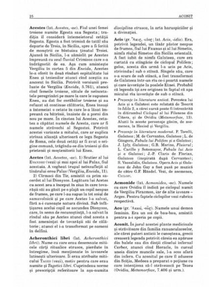 Dicţionar de mitologie greacă şi romană