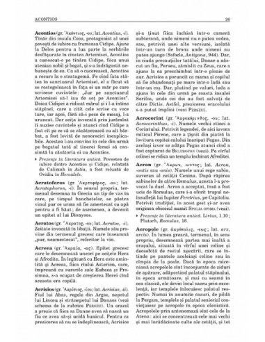 Dicţionar de mitologie greacă şi romană