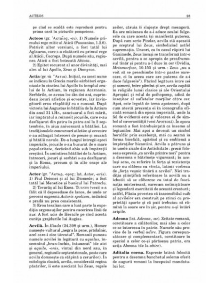 Dicţionar de mitologie greacă şi romană