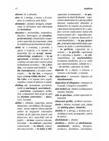 Dicționar englez-român de afaceri