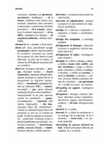 Dicționar englez-român de afaceri