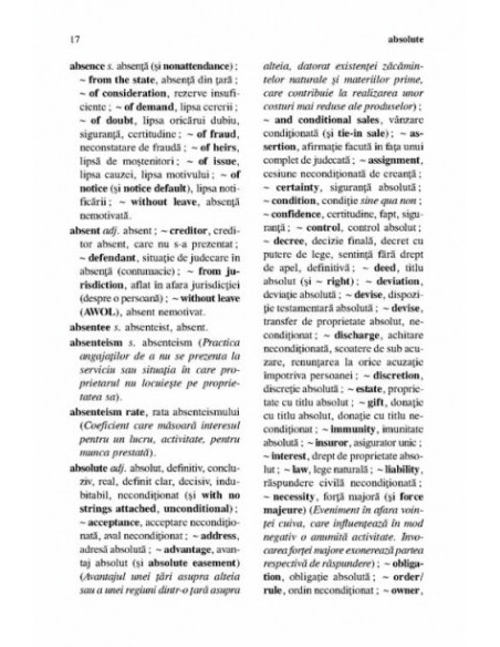 Dicționar englez-român de afaceri