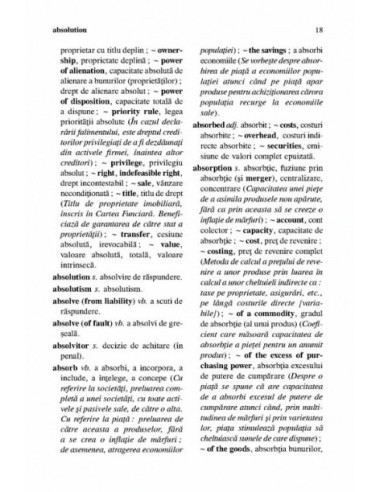 Dicționar englez-român de afaceri