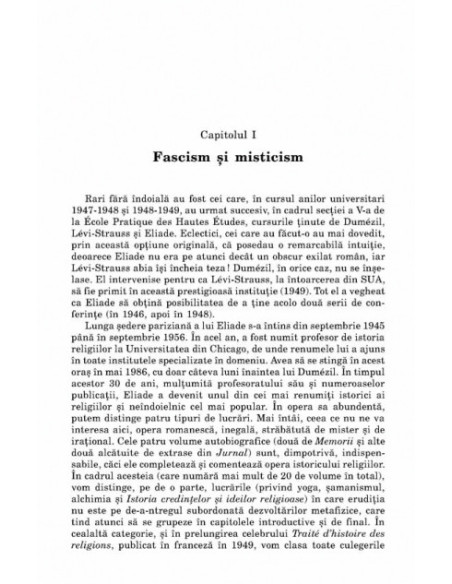 Mitologii ale secolului XX. Dumezil, Levi-Strauss, Eliade