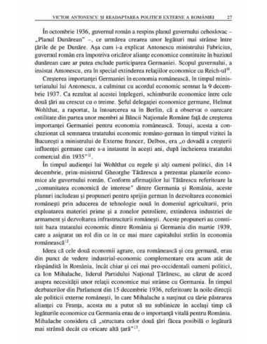 Politica României față de Germania...