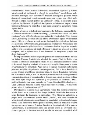 Politica României față de Germania...