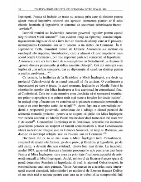 Politica României față de Germania între 1936 și 1940