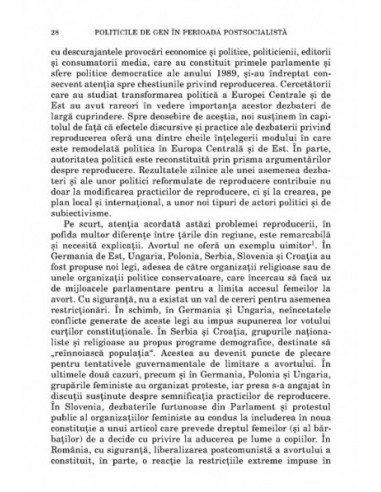 Politicile de gen în perioada...