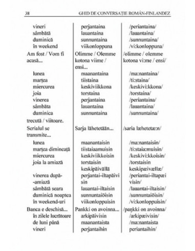 Ghid de conversație român-finlandez