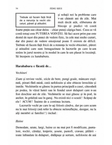 Feng Shui. Armonia casei tale