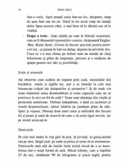 Feng Shui. Armonia casei tale