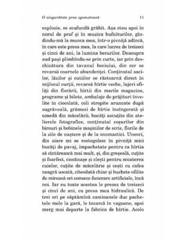 O singurătate prea zgomotoasă