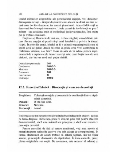 Arta de a-i conduce pe ceilalți. Curs...