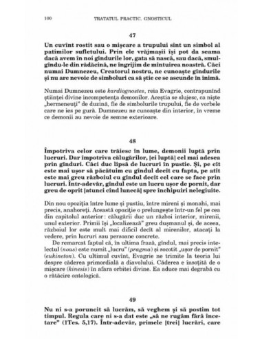 Tratatul practic. Gnosticul
