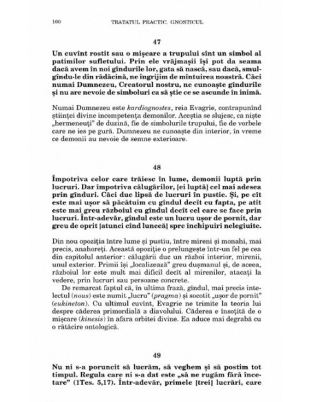 Tratatul practic. Gnosticul