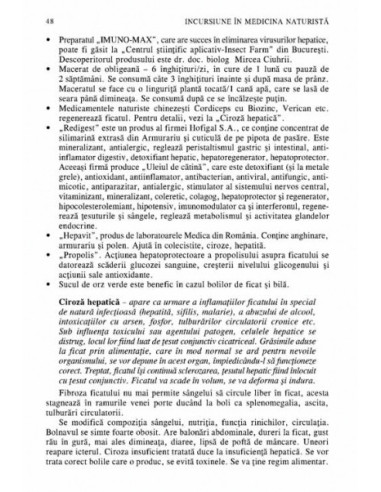 Incursiune în medicina naturistă. În...