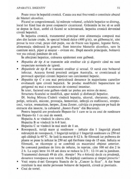 Incursiune în medicina naturistă. În amintirea lui Valeriu Popa