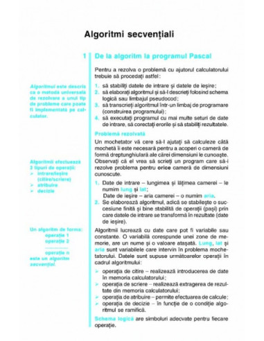 Informatică. Caiet de lucru pentru...