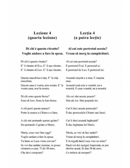 Benvenuti! Manual de conversație în limba italiană