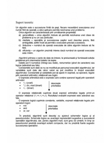 Informatică. Teste grilă C/C++