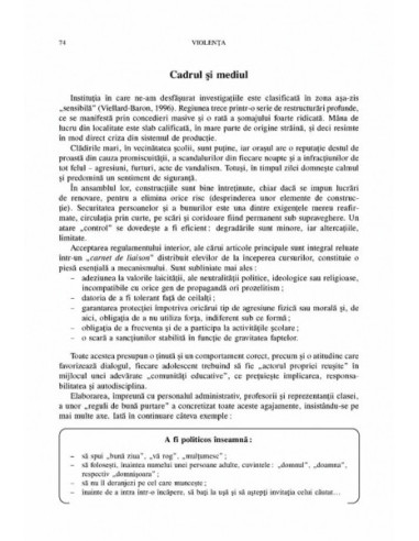 Violența. Aspecte psihosociale