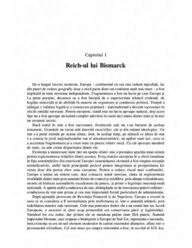 Europa de la Bismarck la Gorbaciov