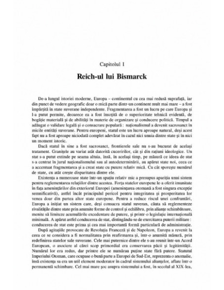 Europa de la Bismarck la Gorbaciov