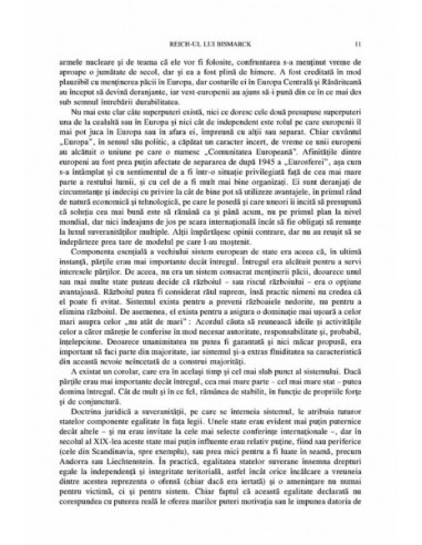 Europa de la Bismarck la Gorbaciov