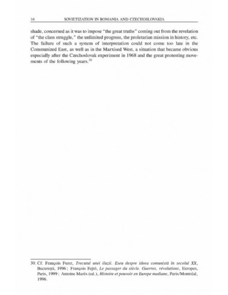 Sovietization in Romania and Czechoslovakia. History, Analogies, Consequences