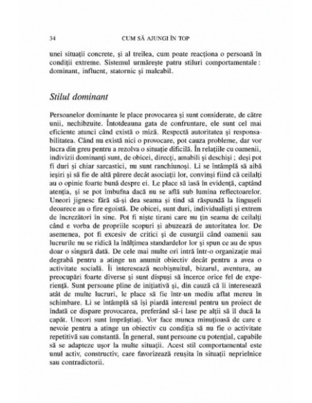 Cum să ajungi în top