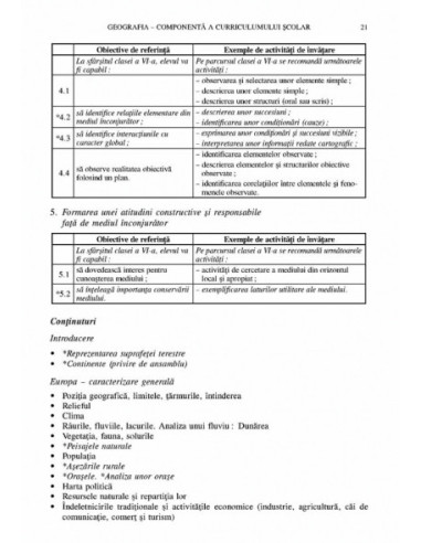 Elemente de didactica geografiei