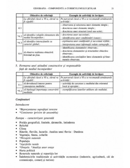Elemente de didactica geografiei