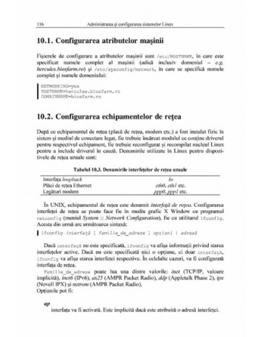 Administrarea și configurarea...