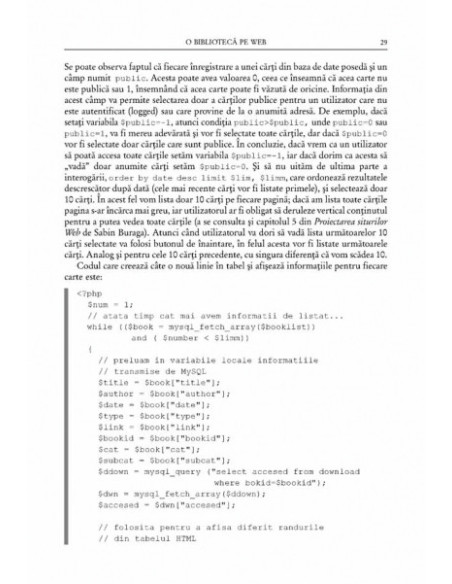 Aplicații Web la cheie. Studii de caz implementate în PHP