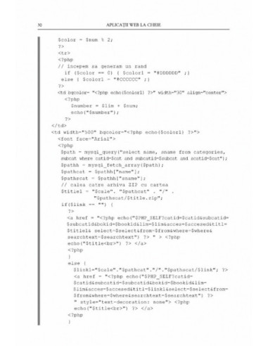 Aplicații Web la cheie. Studii de caz...