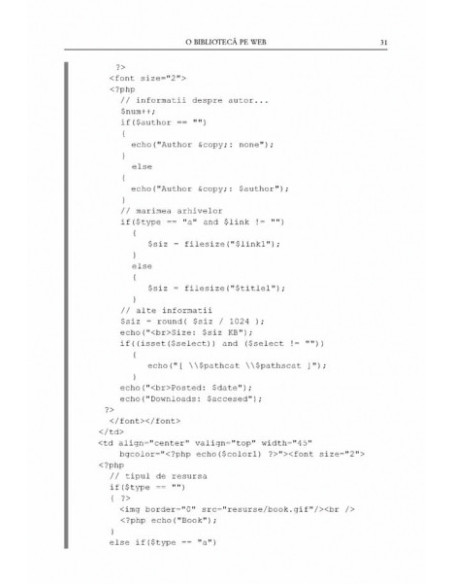 Aplicații Web la cheie. Studii de caz implementate în PHP