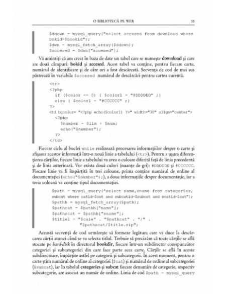 Aplicații Web la cheie. Studii de caz implementate în PHP