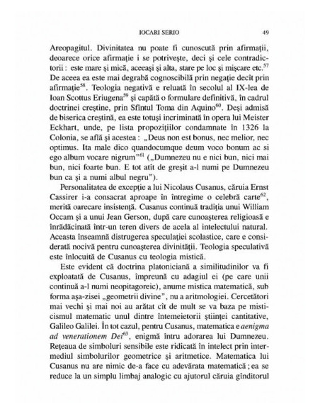 Iocari serio. Ştiinţă şi artă în gîndirea Renaşterii