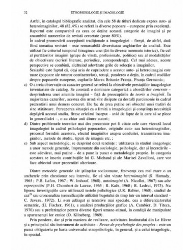 Etnopsihologie și imagologie. Sinteze...