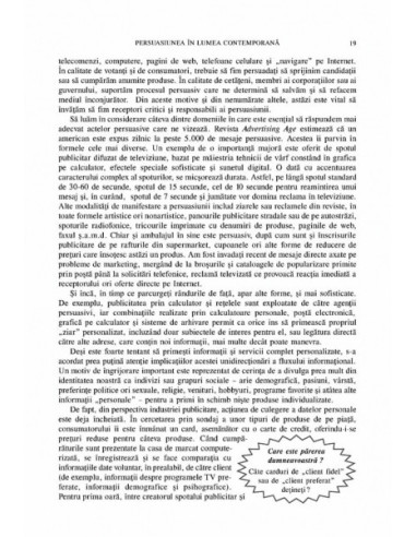 Persuasiunea. Receptare şi...