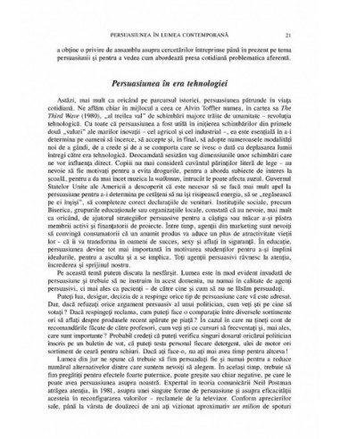 Persuasiunea. Receptare şi...