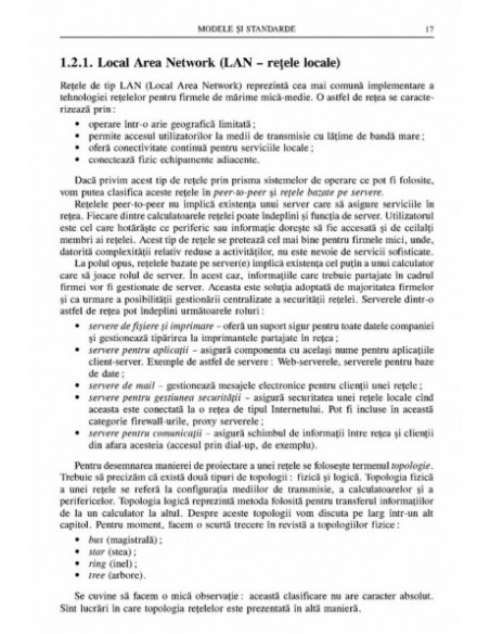 Rețele locale de calculatoare. Proiectare și administrare