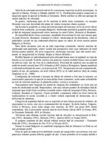 Sociabilitatea în spațiul dezvoltării