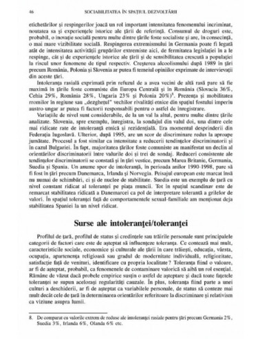 Sociabilitatea în spațiul dezvoltării