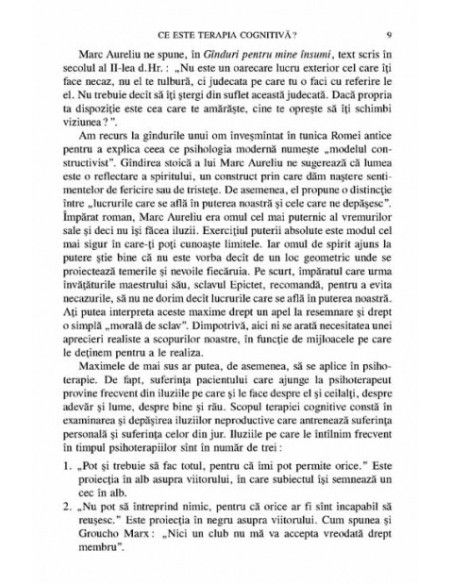 Terapiile cognitive. 