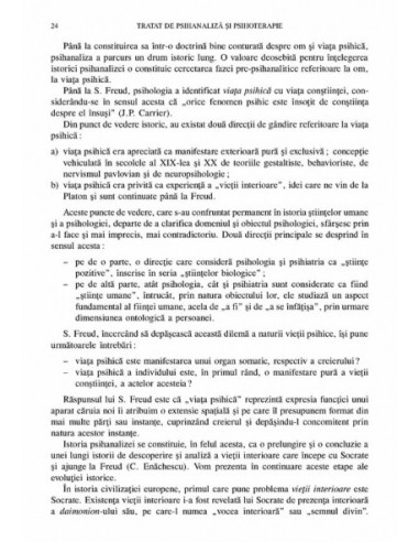 Tratat de psihanaliză și psihoterapie