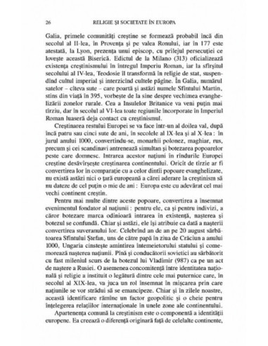 Religie şi societate în Europa